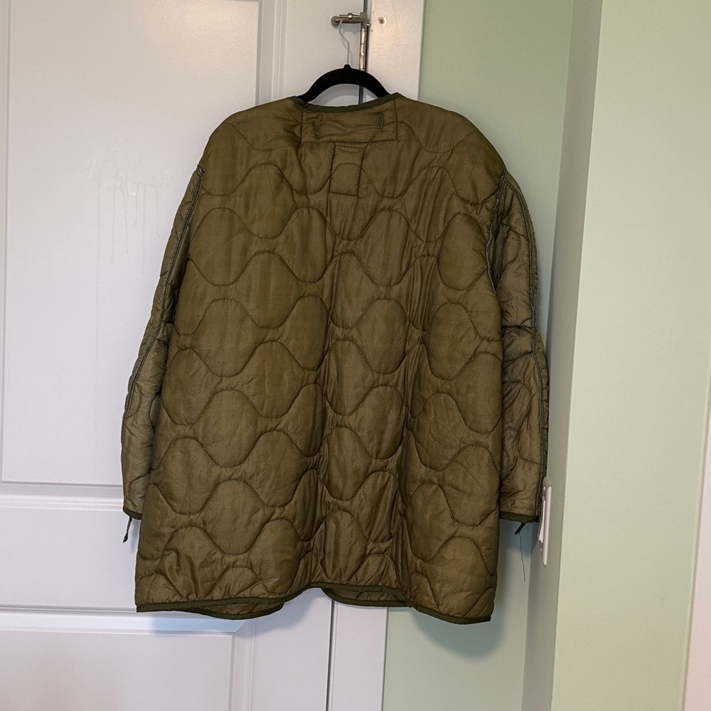 NWOT Olive Quilted Women's Jacket - Picture 9 of 10